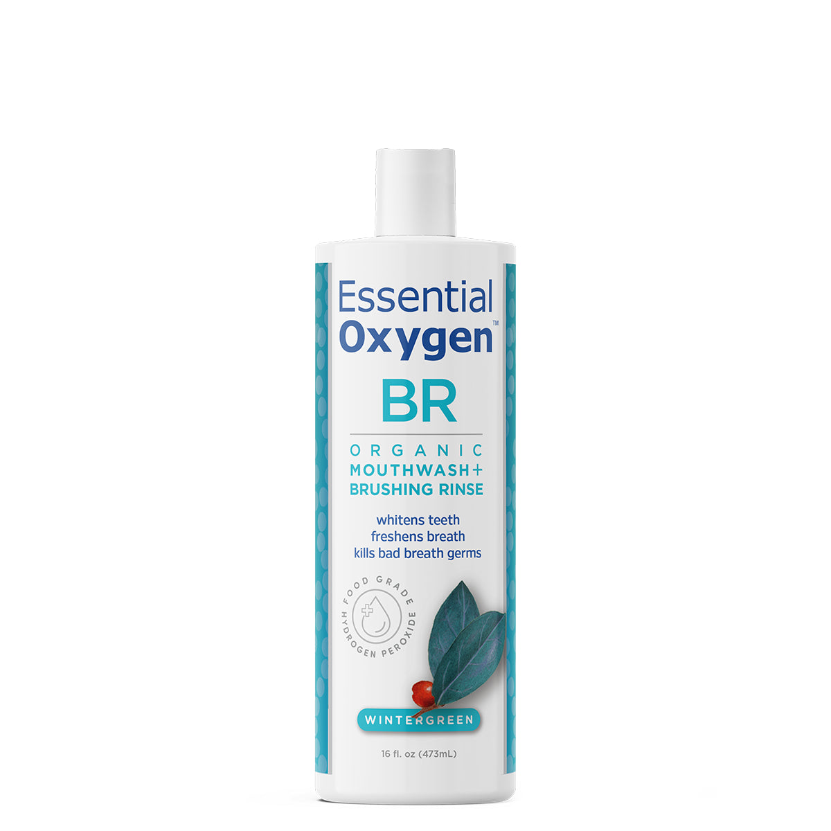 BR | Organic Mouthwash + Brushing Rinse | Wintergreen