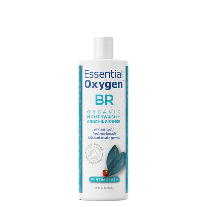 BR | Organic Mouthwash + Brushing Rinse | Wintergreen